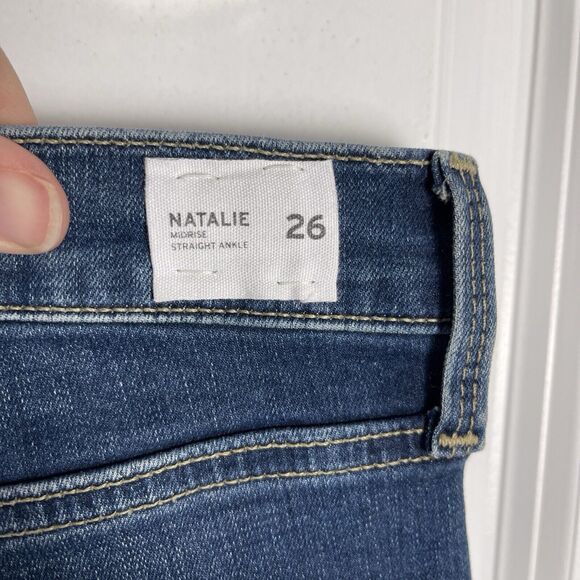 Hudson |‎ Natalie Mid Rise Straight Ankle Women's Jeans - Size 26 NWOT - Picture 14 of 16
